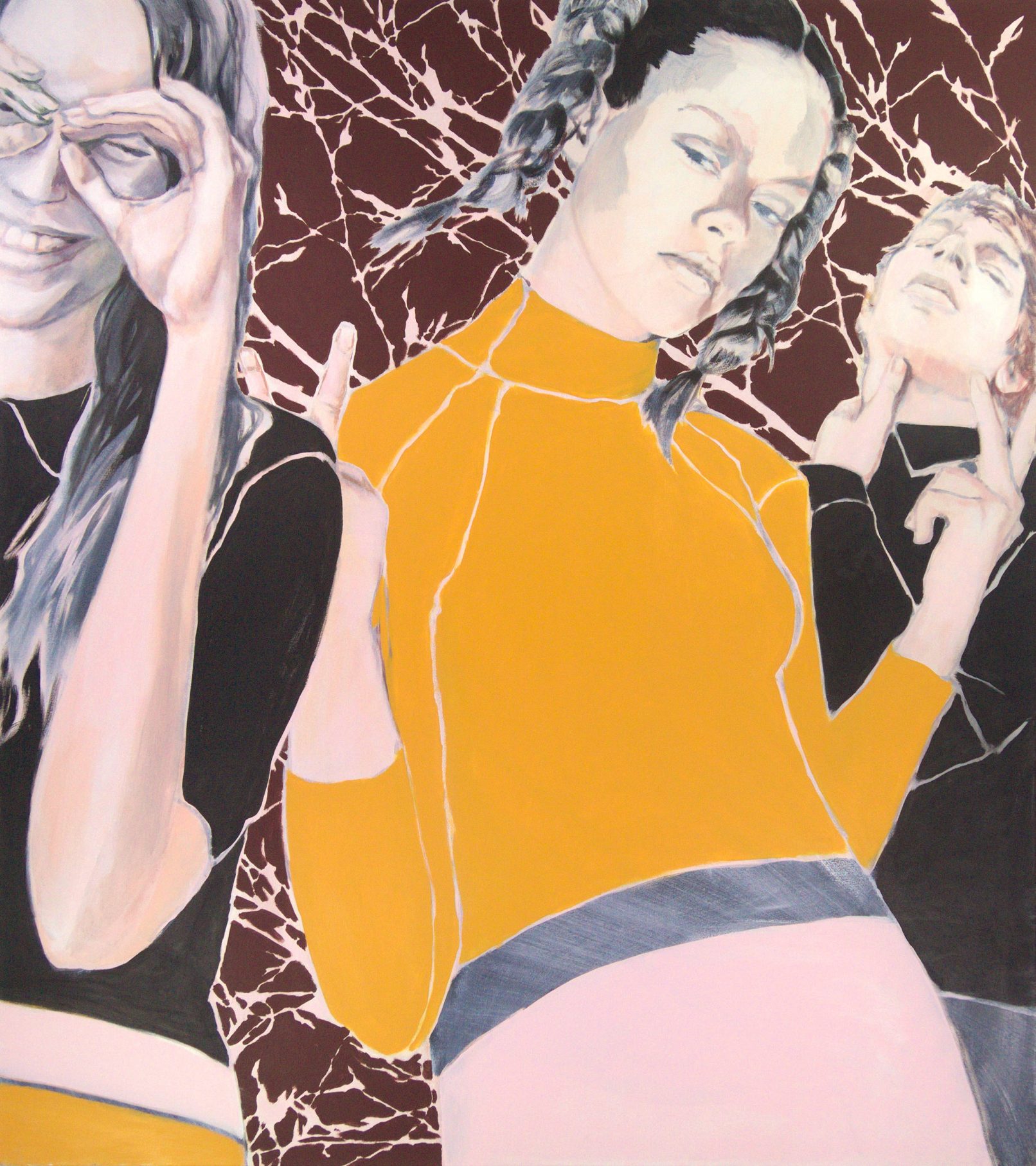 winners, 2015, 120 x 135 cm, acryl auf leinwand